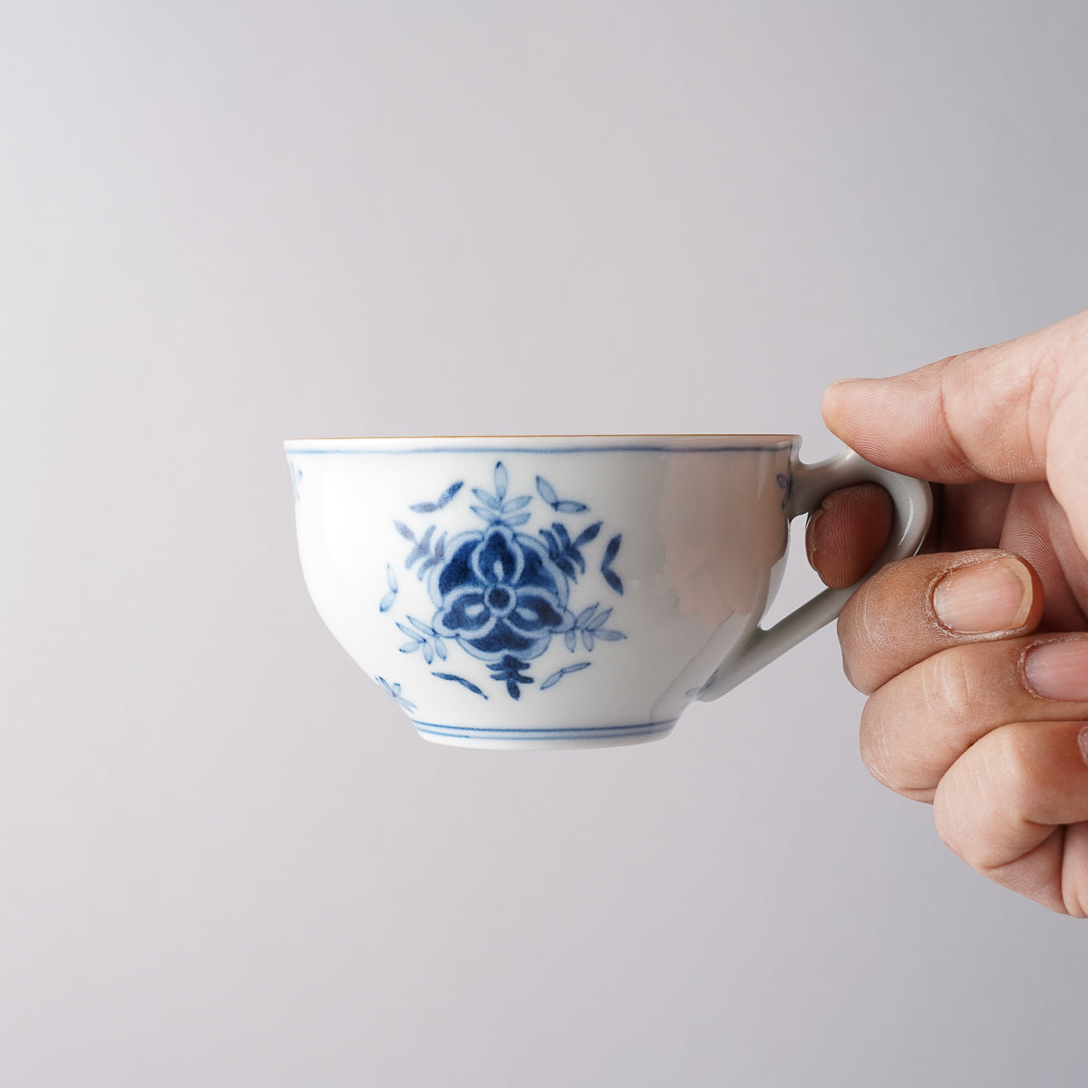 有田焼 古染付 結晶紋 コーヒー碗皿 200ml Housen コーヒーカップ｜Studio1156