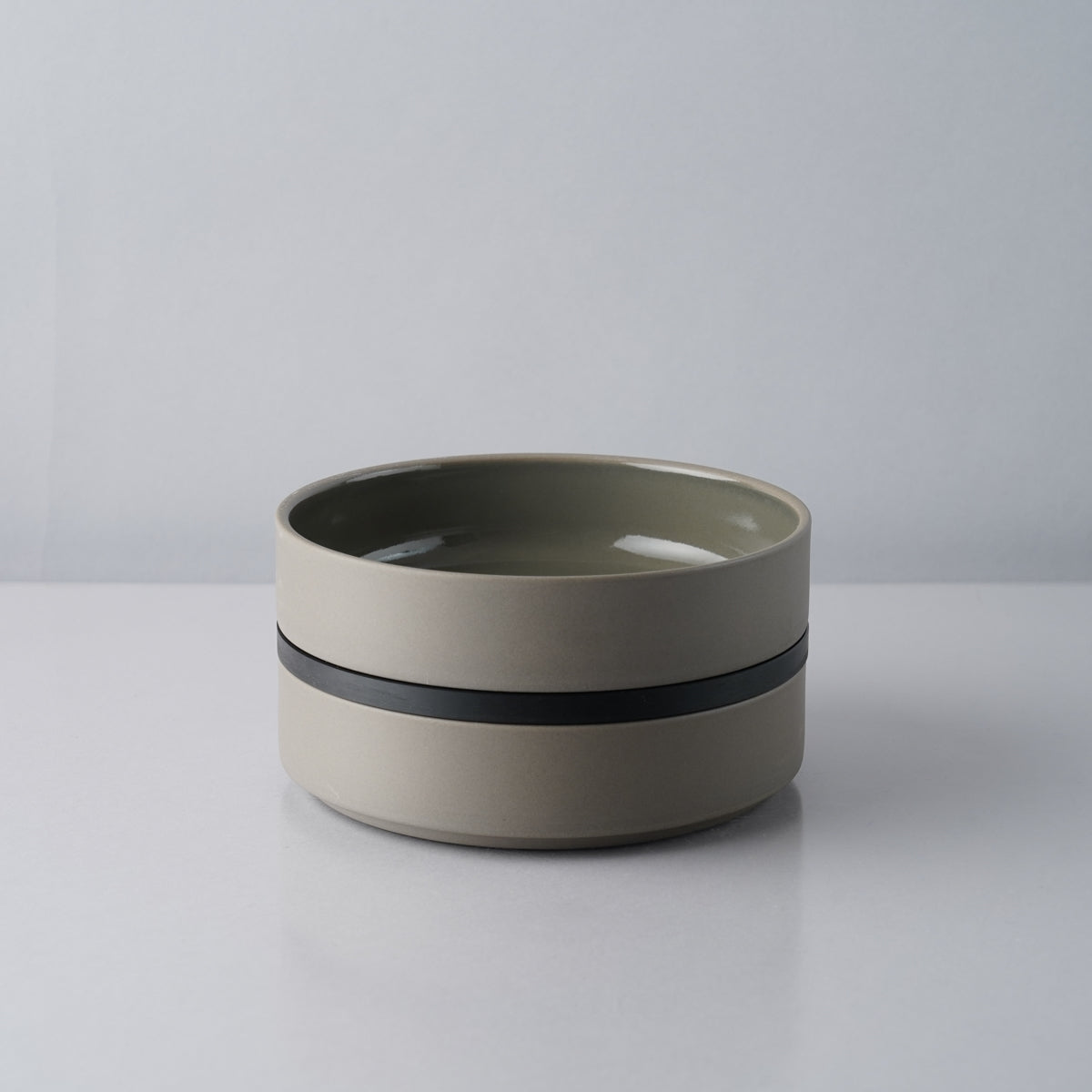 波佐見焼 HASAMI PORCELAIN GREY シャローボウル(S) 14.5cm HASAMI PORCELAIN Studio1156