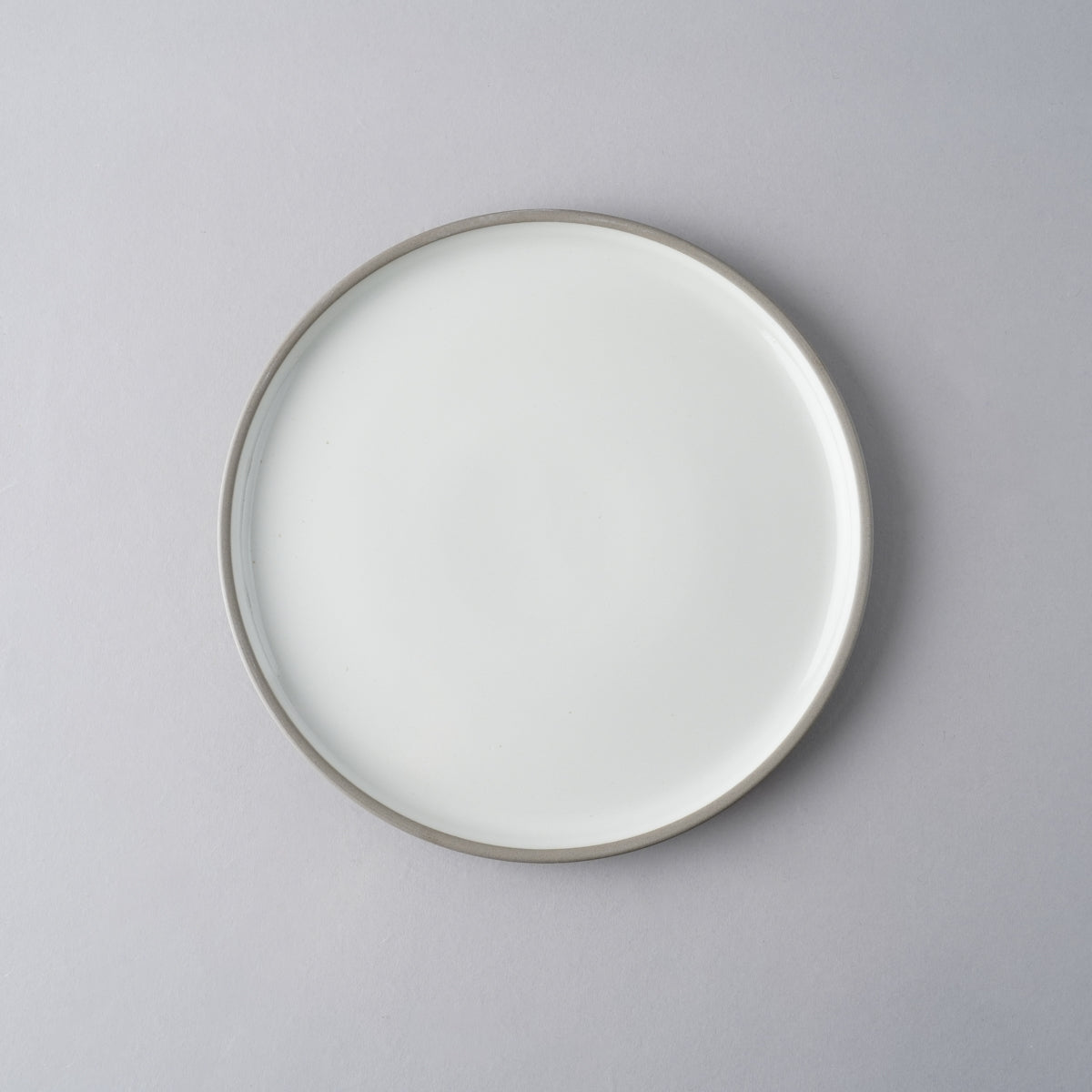 波佐見焼 HASAMI PORCELAIN GREY プレート(M) 18.5cm Ash White(HAW103) HASAMI PORCELAIN Studio1156