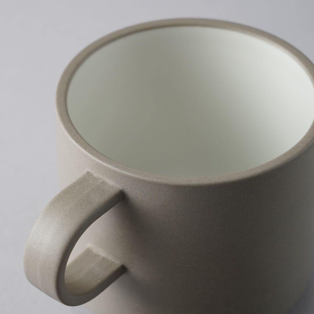 波佐見焼 HASAMI PORCELAIN GREY マグカップ(S) 280ml Ash White(HAW119) HASAMI PORCELAIN Studio1156