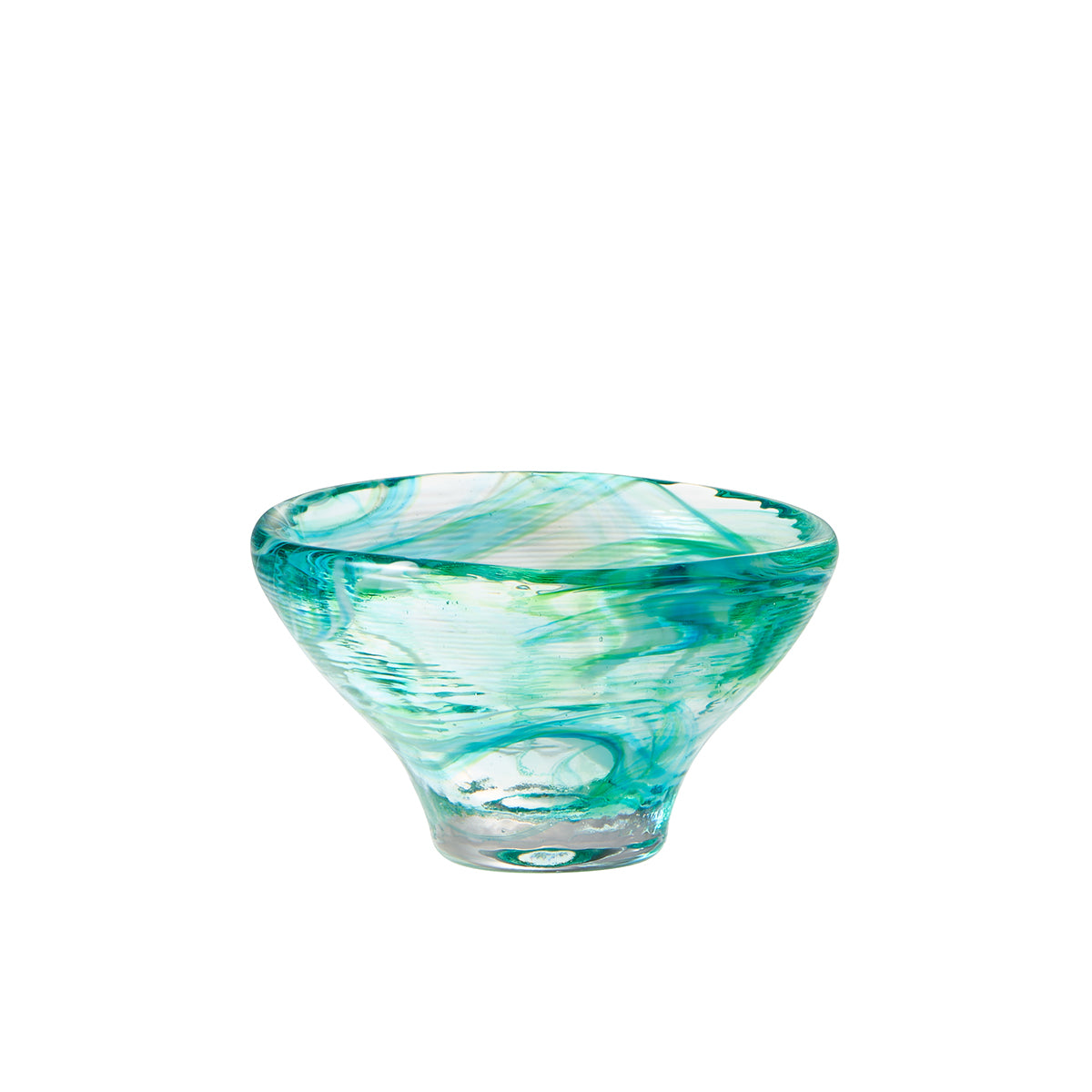ガラス食器 色彩ぐい呑 雲海 45ml 3G(グリーン) Yoshinuma-glass Studio1156