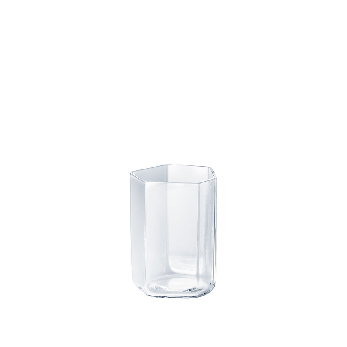 ガラス食器 六角角柱酒グラス ぐい呑み 60ml [全2種]
